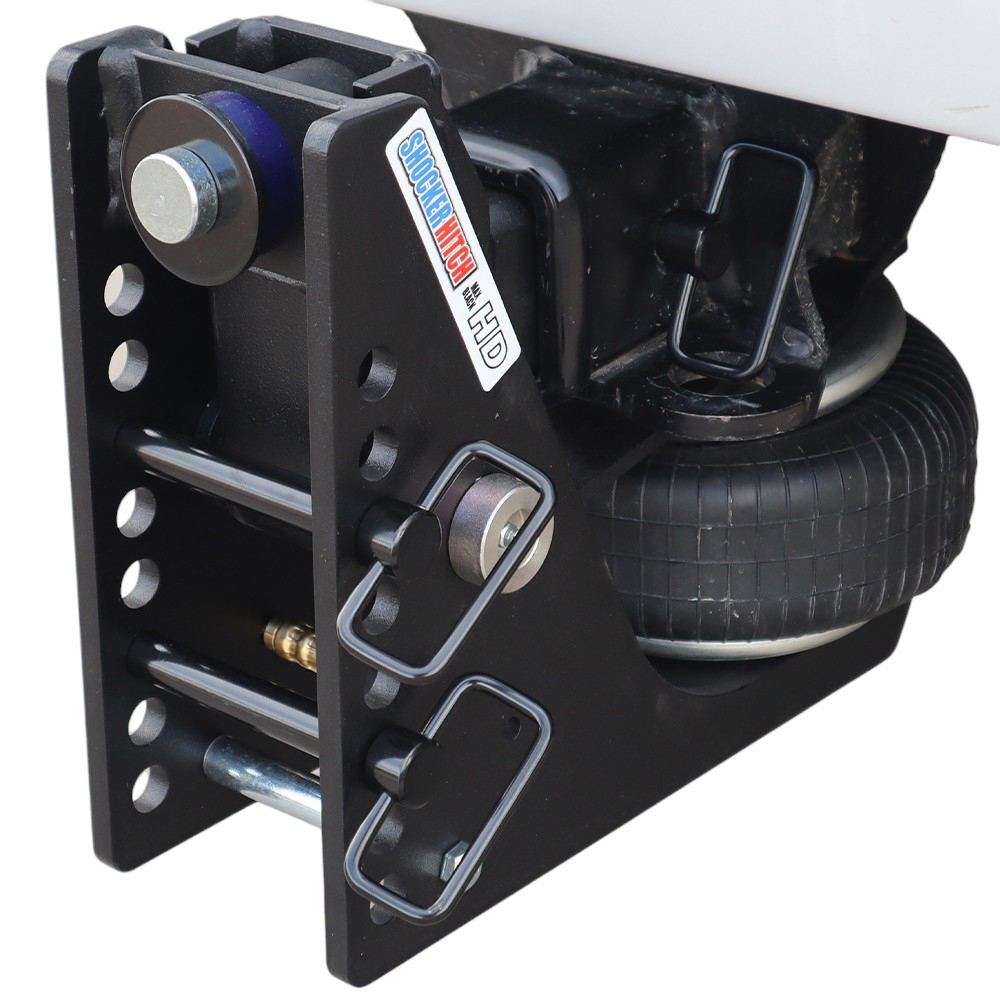 20K HD Max Black Air Hitch Base Frame with Pins Installed