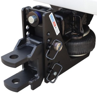 20K HD Max Black Air Hitch & Clevis Installed