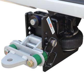 20K HD Max Black Air Hitch & Cushioned Drawbar Installed