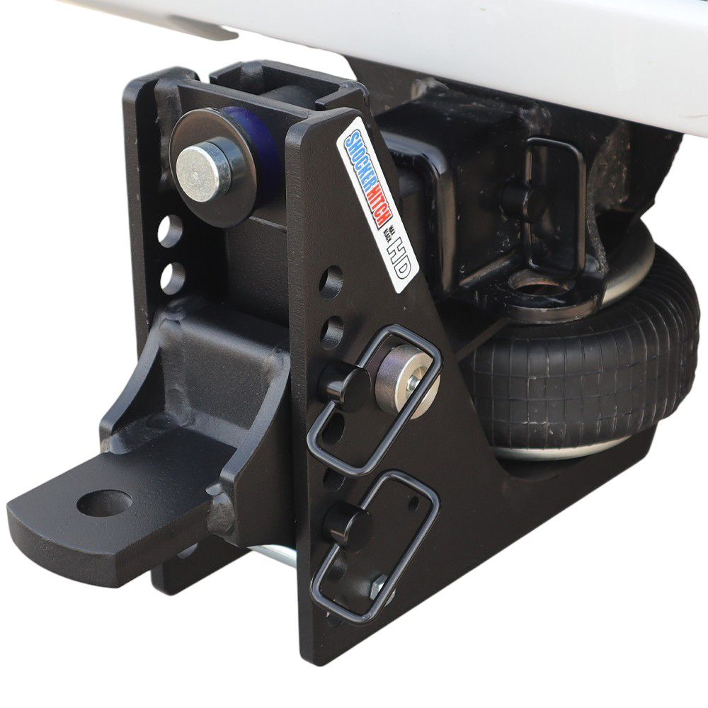 20K HD Max Black Air Hitch & Drawbar Installed