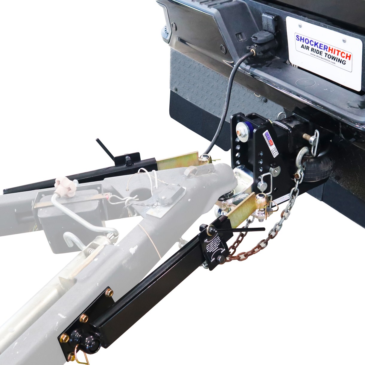 Shown with 2 Friction Sway Bar Kits Installed (Sway Bar Kits Sold Separately)
