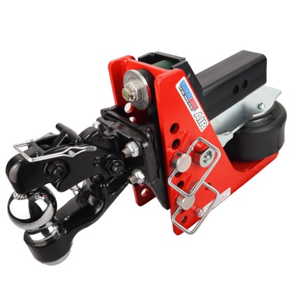 Shocker 14K Air Pintle and Ball Combo Hitch - 2-1/2" Shank with 2-5/16" Ball