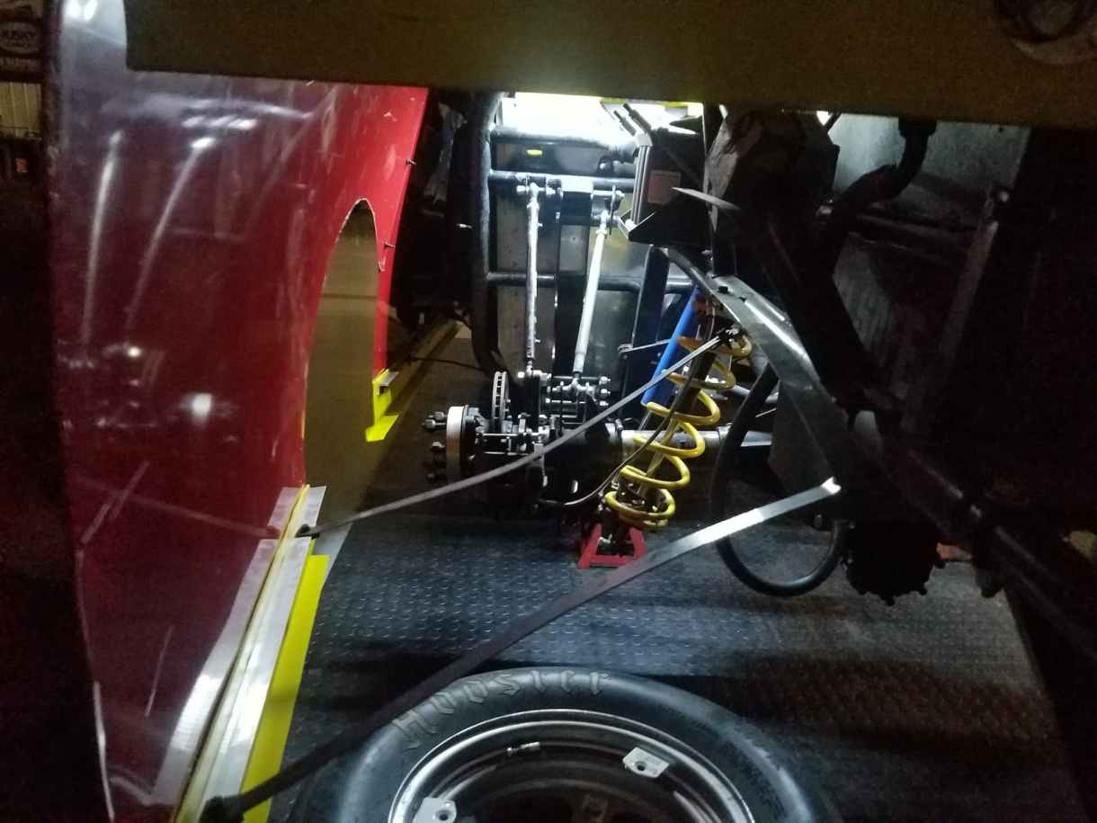 RHR 35" LED Light Mounted to Rear Deck - Battery Powered