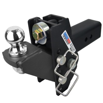 Shocker 20K Impact Max Cushion Hitch 3" with Raised 2" Ball Mount