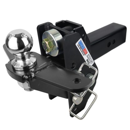 Shocker 20K Impact Max Cushion Hitch with Raised Sway Ball Mount