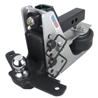 Shocker Streamline 10K Aluminum Air Receiver Hitch with Drop Ball Mount with Sway Tabs - 2" Ball