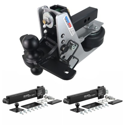 Shocker Streamline Aluminum Air Hitch Combo Ball and Dual Sway Control Towing Kit