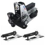 Shocker Streamline Aluminum Air Hitch Combo Ball and Sway Control Towing Kit