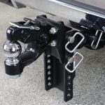 XR Pintle Ball Hitch - 10 Hole - Installed - Raised