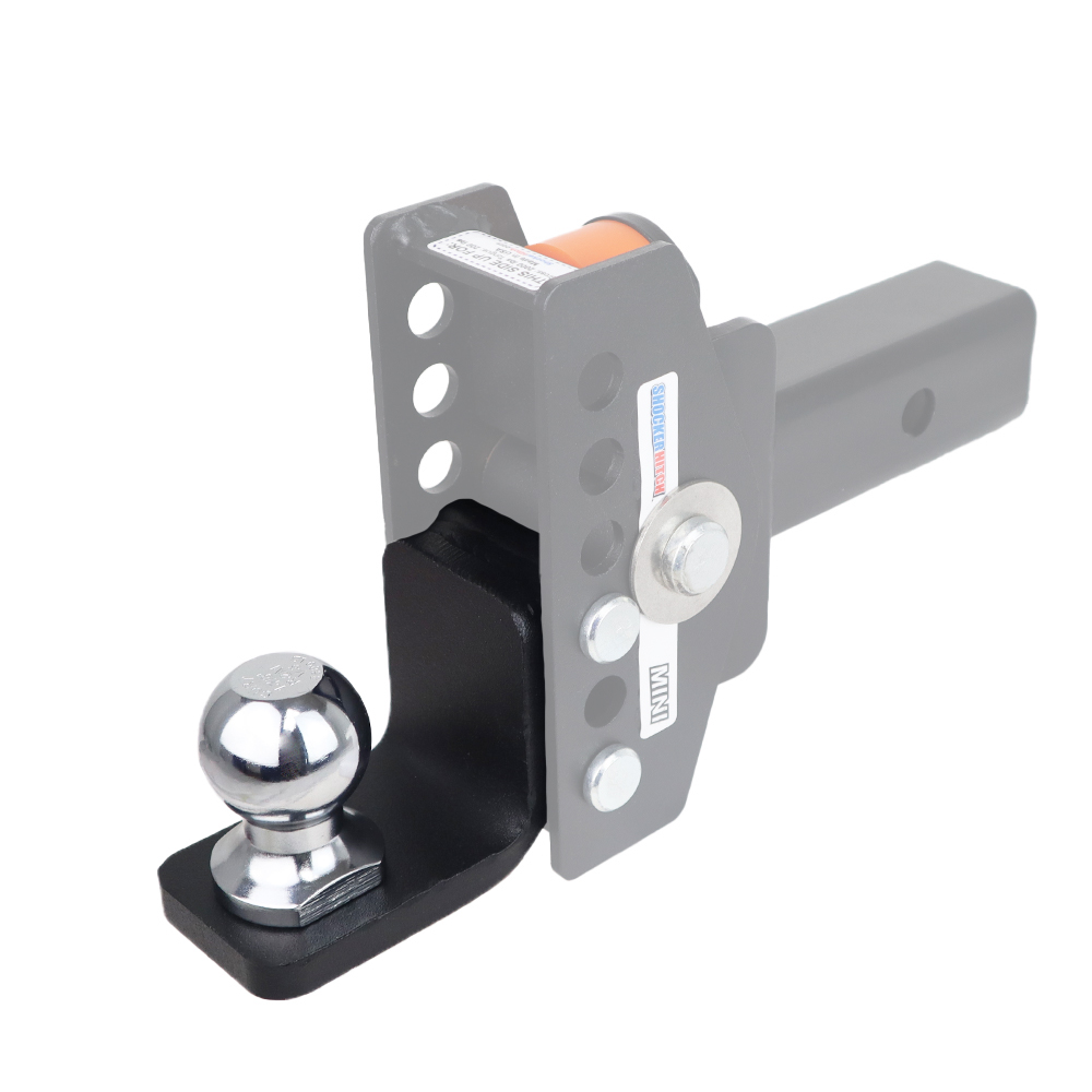 Mini Shocker Ball Mount with 1-7/8" Ball - Drop Position
