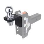 Mini Shocker Ball Mount with 1-7/8" Ball - Raised Position