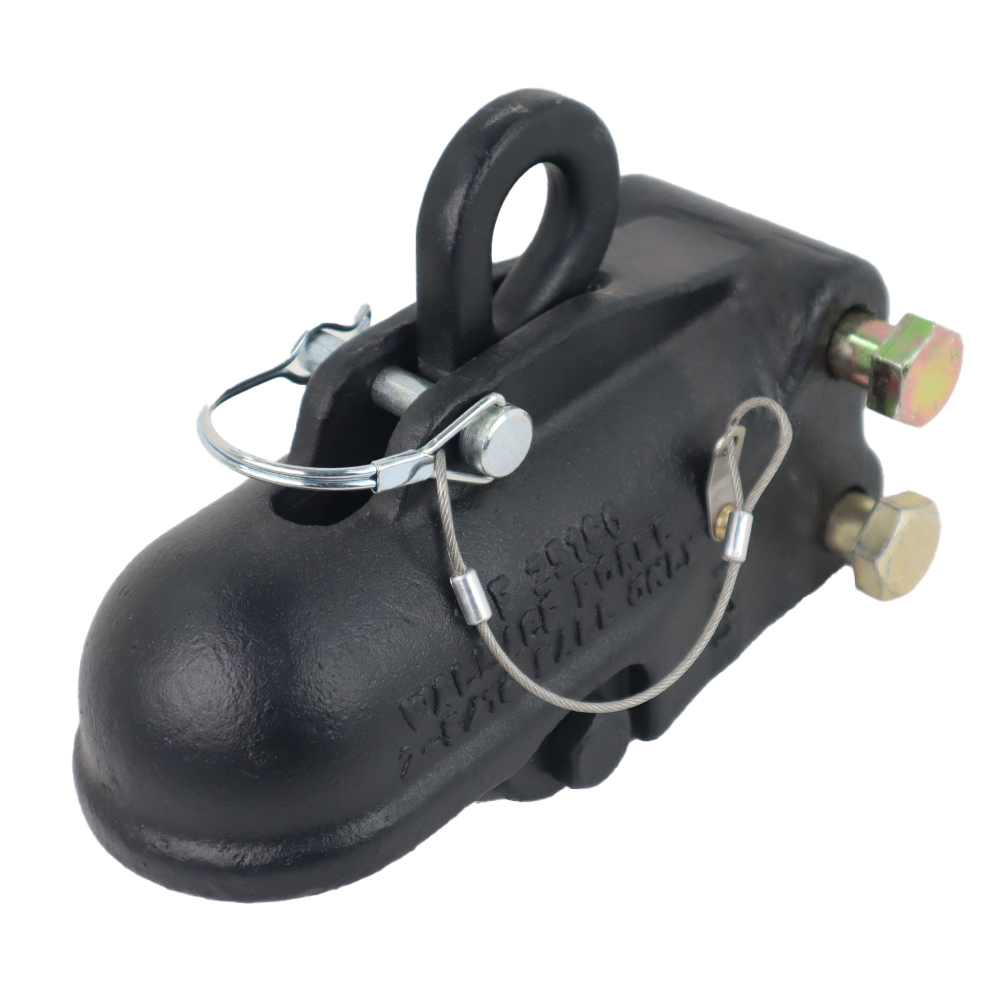 Wallace Trailer Coupler 2-5/16 Ball - Channel Mount - 20,000 lbs