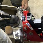 Shocker HD Air Hitch & Combo Sway with Sway Bars Being Attached