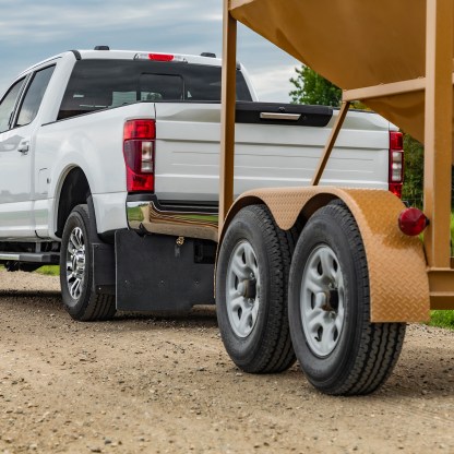 Quick Clip Commercial Grade Towing Mud Flaps-Ford Superduty