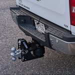 Shocker Max Black Air Hitch Installed on Chevy Silverado