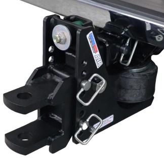 Shocker 12K Max Black Air Bumper Hitch with Clevis Pin Mount