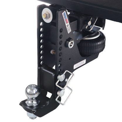 Shocker HD 20K Max Black Super Drop Hitch with Drop Ball Mount