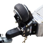 Shocker HD Tongue Mount Air Hitch with 25K Wallace Coupler (4-Bolt Mount)