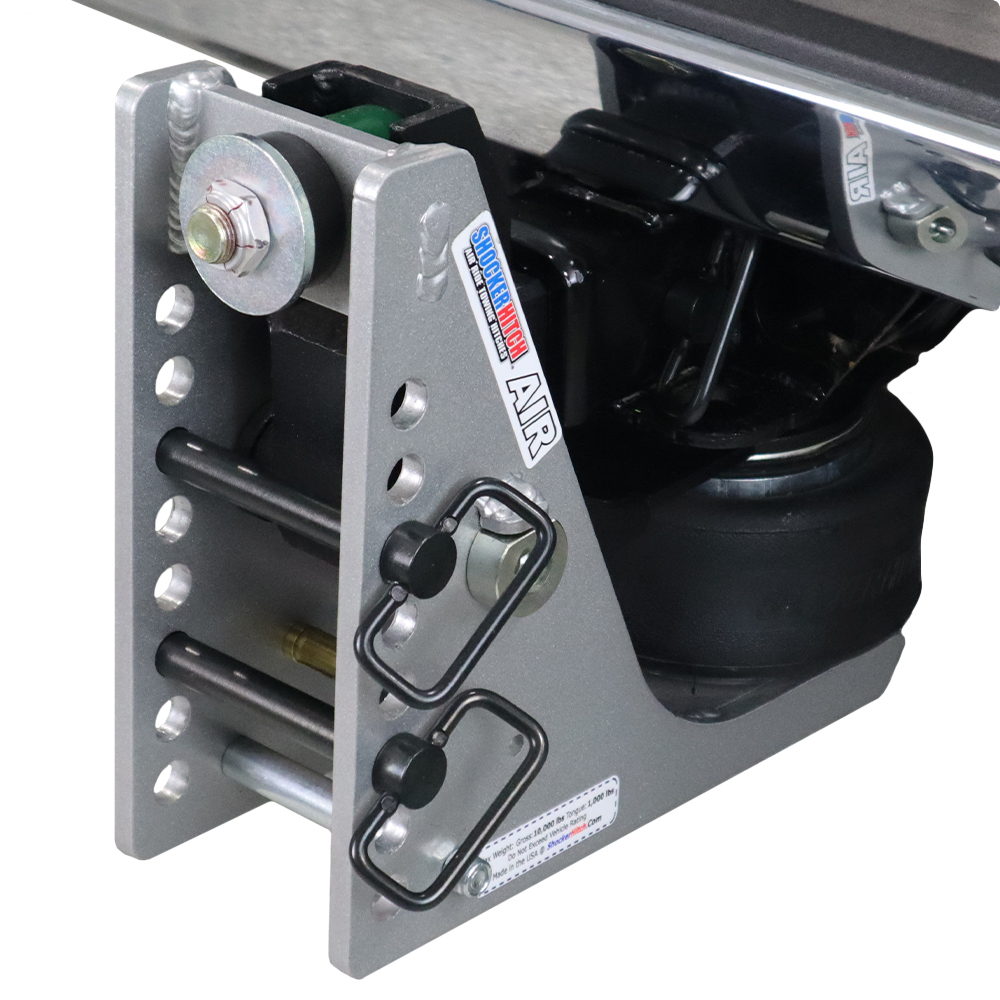 Shocker Streamline 10K Aluminum Air Bumper Hitch Base Frame with Pins (No Mount)