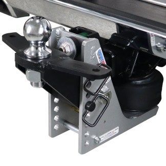 Shocker Streamline 10K Aluminum Air Bumper Hitch with Raised Ball Mount with Sway Tabs
