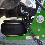 Built in Air Ride Absorbs the Bumps, Tugs & Jerks - HD Mean Green Hitch - Fully Adjustable