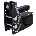Max Black Air Hitch Base Frame with Pins - For 2" Receiver
