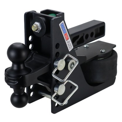 Max Black Air Hitch with Black Combo Ball Mount - For 2" Receiver