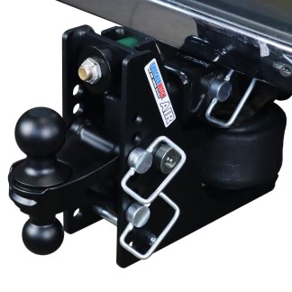 Max Black Air Hitch with Black Combo Ball Mount