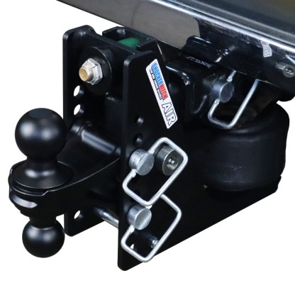Max Black Air Hitch with Black Combo Ball Mount
