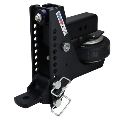 Shocker HD Max Black Super Drop Air Hitch with Drawbar Mount - For 3" Receiver