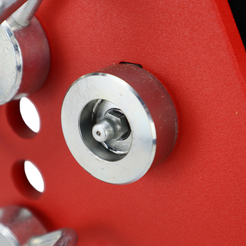 Air Bumper Hitch - 1" Diameter 1045 Carbon Steel Pivot Bolt Grease Zerk