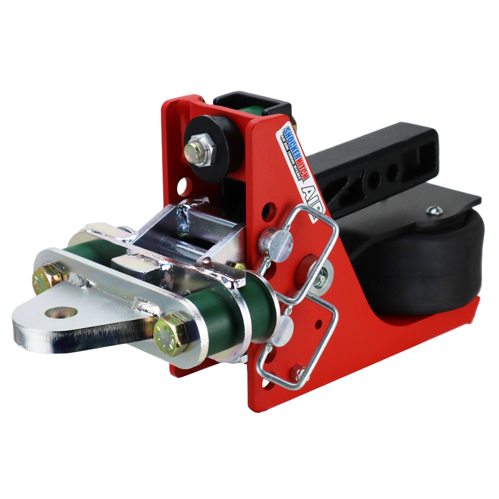 Shocker 14K Original Air Bumper Hitch with Cushion Drawbar Mount - For 2" Receiver