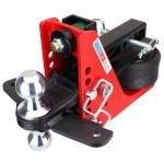14K Original Air Hitch with Chrome Combo Ball Mount with Sway Tabs - For 2" Receiver