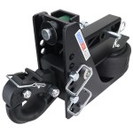14K Max Black Air Hitch & Channel Pintle - 2" Receiver