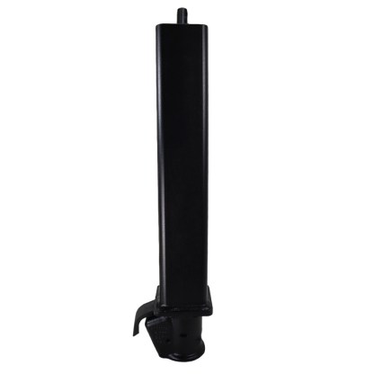Shocker 30K Gooseneck Stem & EZ Latch Demco Coupler - Square Stem with Top Crank - Black