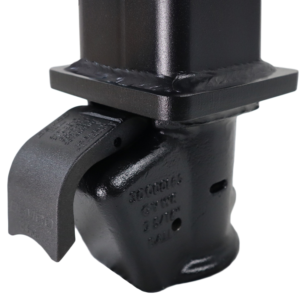 Shocker 30K Gooseneck Stem with EZ Latch Demco Coupler - Square Stem