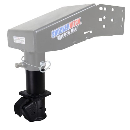 Works with Shocker Gooseneck Pin Box For 5th Wheel Campers (sold separately)