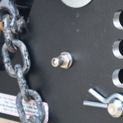 HD Max Black Super Drop Air Hitch - Easy To Use Air Valve
