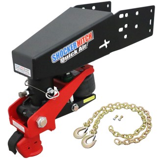 Shocker Quick Air 5th Wheel to Gooseneck Conversion Kit with Demco EZ Latch Coupler (with chain kit)