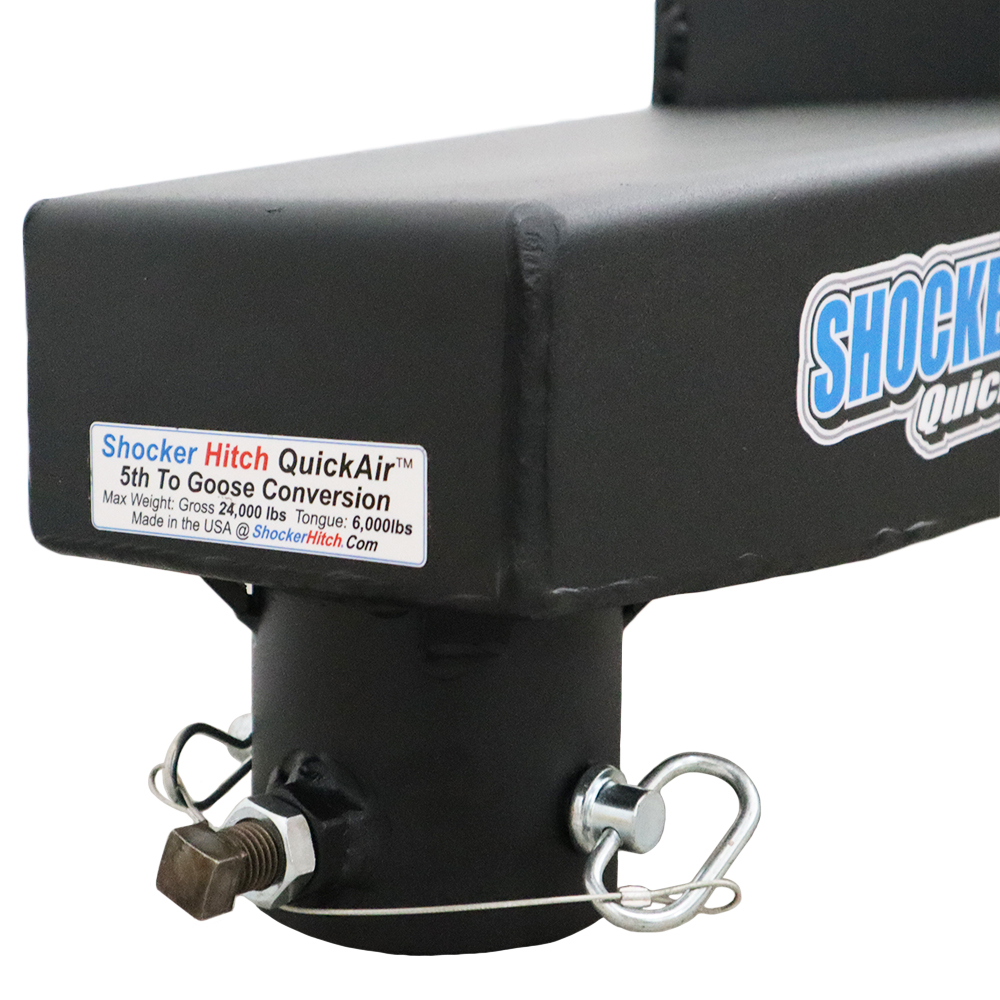 5th Wheel to Gooseneck Pin Box comes with Set Bolt & Pin (SH-4415)