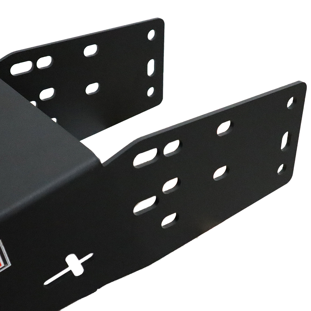 Built in Cross Holes for Mounting Chains - 5th Wheel to Goose Pin Box