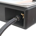 Air Tank Valve and Air Line Close Up