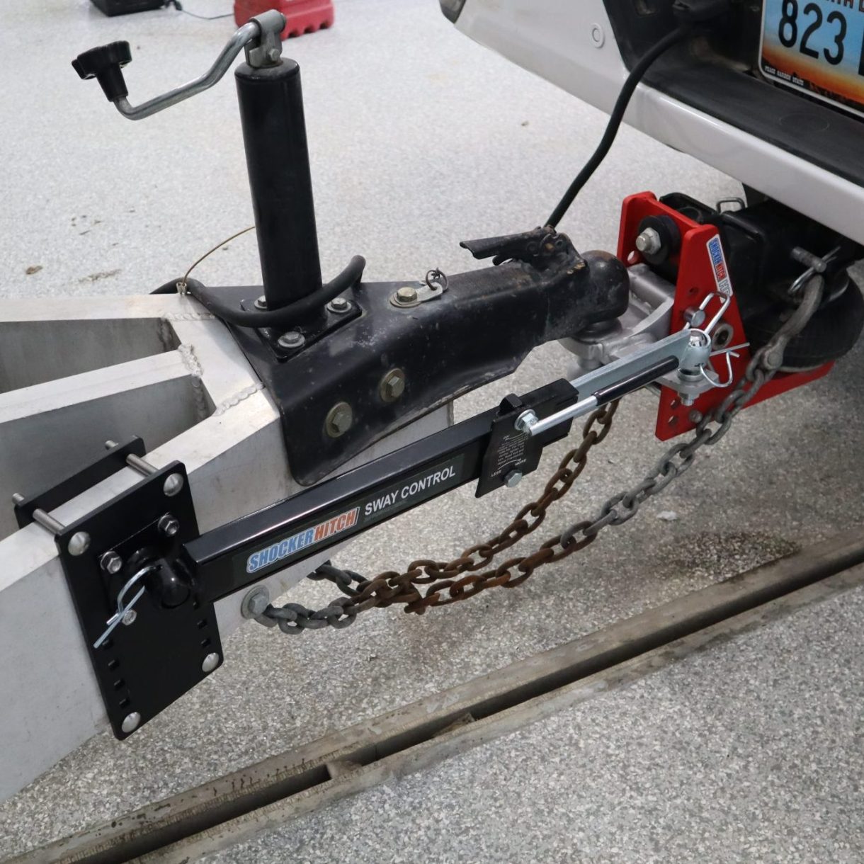 Clamp on Frame Mount (Shown with Sway Arm Bar Installed)