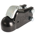 Demco Coupler with Mounting hardware - 21,000 lbs. - Metal Handle