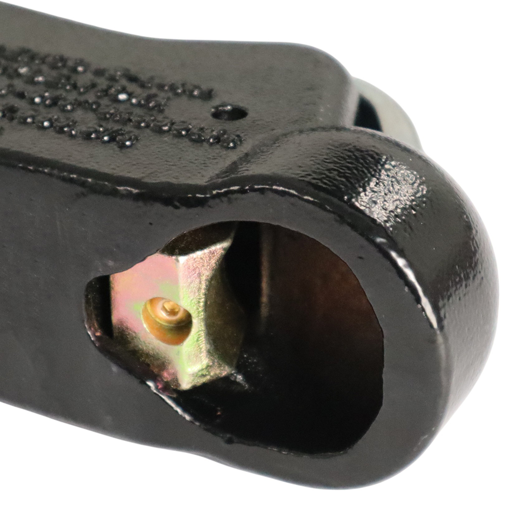 Demco Metal Handle EZ Latch Trailer Coupler -Coupler Locked