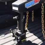 Shift Lock Gooseneck Coupler for Gooseneck Pin Box Installed (Gooseneck Pin Box Sold Separately)