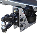 10K Air Hitch & 8-Ton Pintle w/ 2" Ball Installed