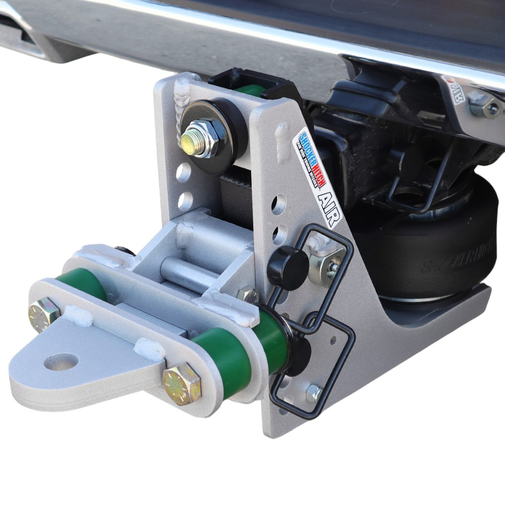 10K Air Hitch & Cushioned Drawbar Installed