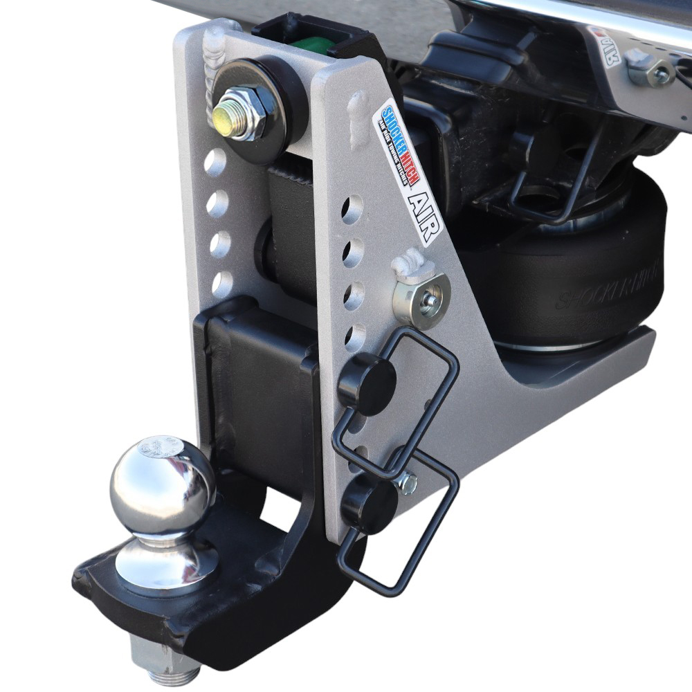 10K Air Hitch & Drop Mount w/ 2-5/16" Ball Installed