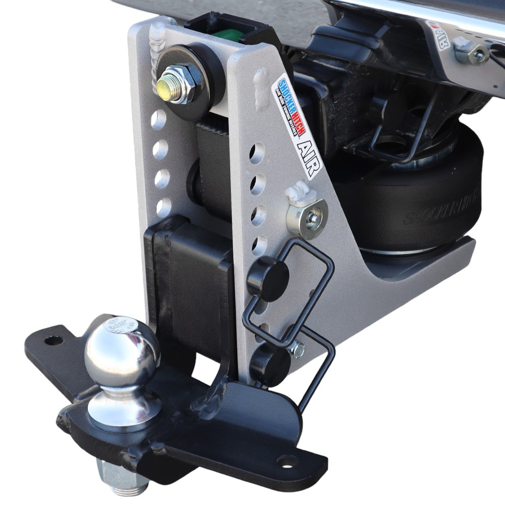 10K Air Hitch & Sway Tab Drop Mount w/ 2-5/16" Ball Installed